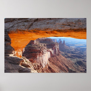 Mesa Arch at Sunrise, Utah Poster