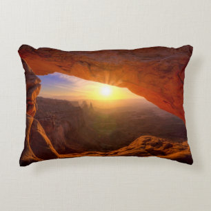 Mesa Arch, Canyonlands National Park Accent Pillow