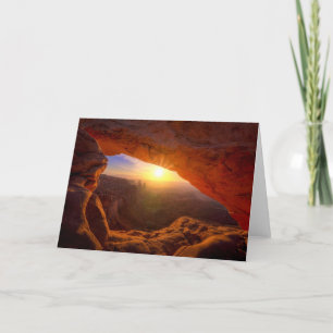 Mesa Arch, Canyonlands National Park Card