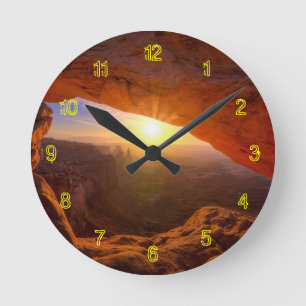 Mesa Arch, Canyonlands National Park Round Clock