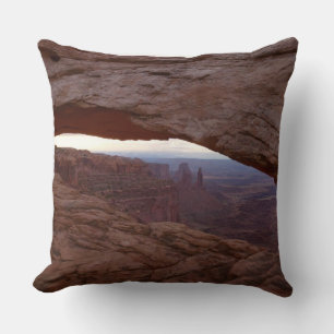 Mesa Arch from Canyonlands National Park Throw Pillow