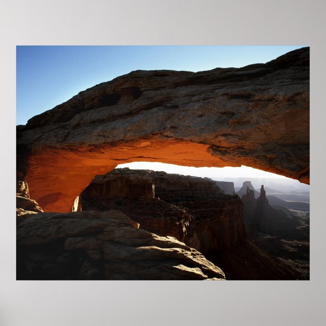 Mesa Arch Sunrise Poster (Front)