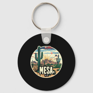 Mesa Arizona Az Cactus Desert Vacation Hike Advent Keychain