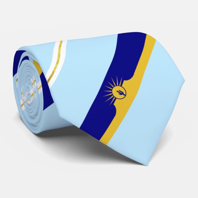 Mesa (Arizona) city flag Neck Tie (Rolled)