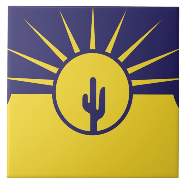 Mesa city flag tile (Front)