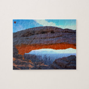 Mesa Rock Utah Jigsaw Puzzle