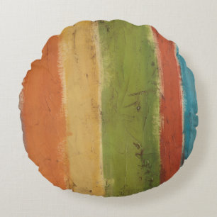 Mesa Strata I Round Pillow