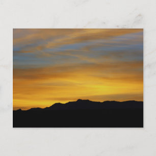 "Mesa Sunset" Desert Photography Postcard