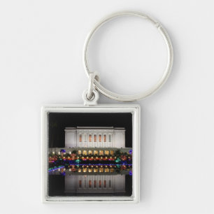 Mesa Temple reflection  Keychain
