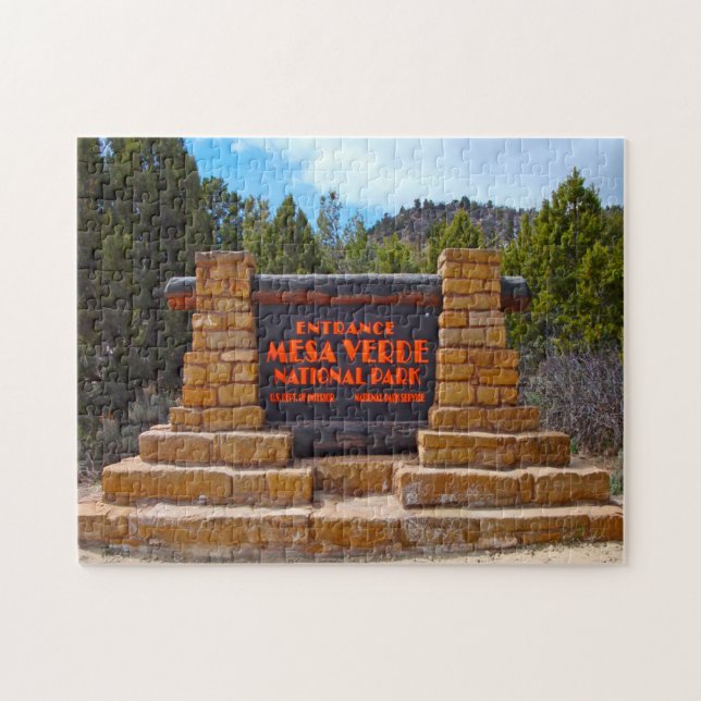 Mesa Verde Colorado Jigsaw Puzzle (Horizontal)