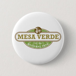 Mesa Verde National Park 2 Inch Round Button