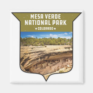 Mesa Verde National Park Ancestral Puebloan Magnet