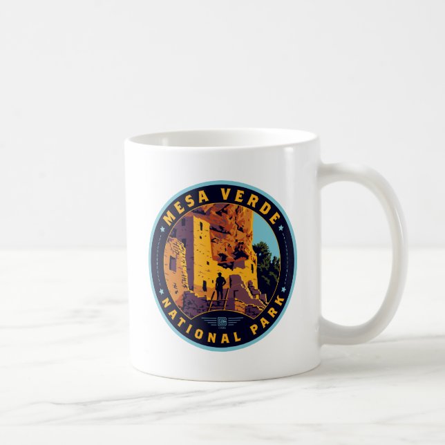 Mesa Verde National Park Coffee Mug (Right)