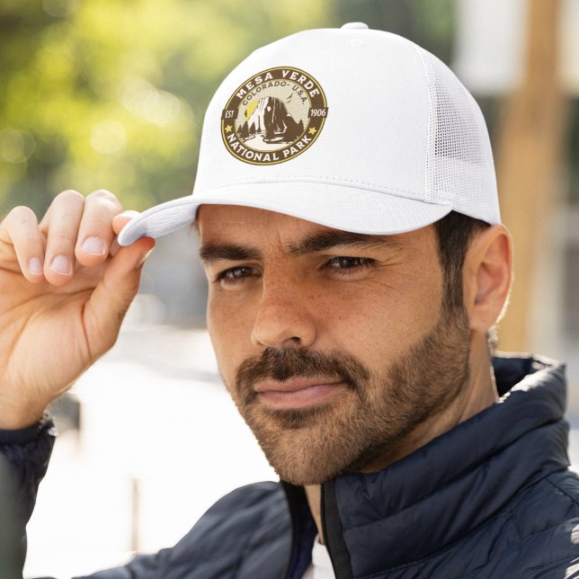 Mesa Verde National Park Desert Landscape Trucker Hat (Creator Uploaded)