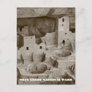 Mesa Verde National Park Post Card
