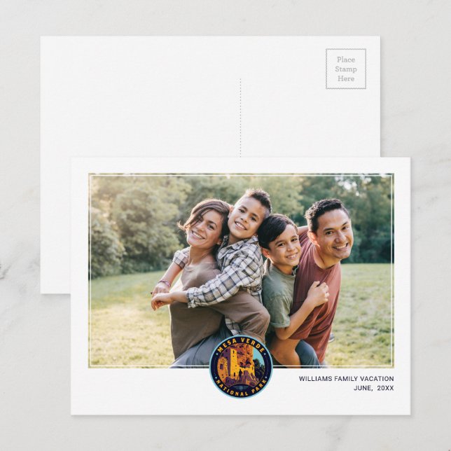 Mesa Verde National Park Postcard (Front/Back)