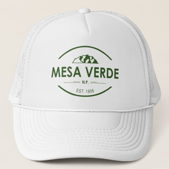 Mesa Verde National Park Trucker Hat (Front)
