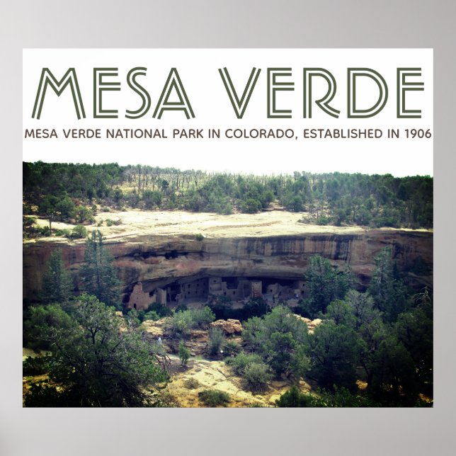 Mesa Verde Poster (Front)