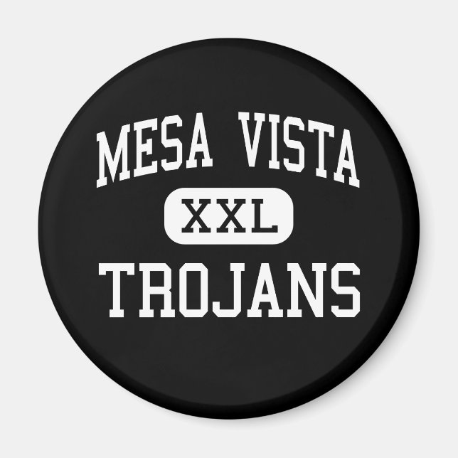 Mesa Vista - Trojans - High - Ojo Caliente Magnet (Front)