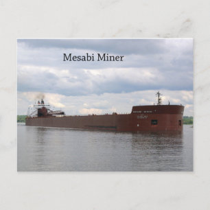 Mesabi Miner post card