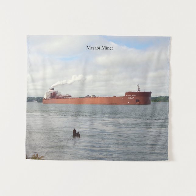 Mesabi Miner tapestry (Front (Horizontal))