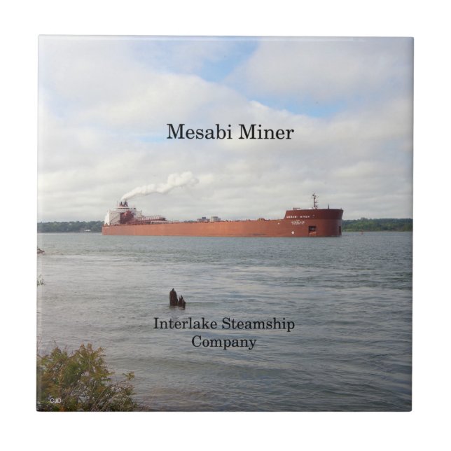 Mesabi Miner Tile (Front)
