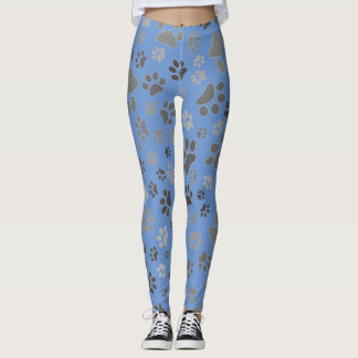 Mesdames Leggings Empreintes de pattes
