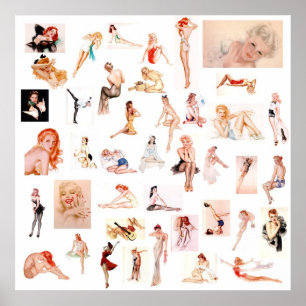 Mesdames, Mesdames ! impression sur toile