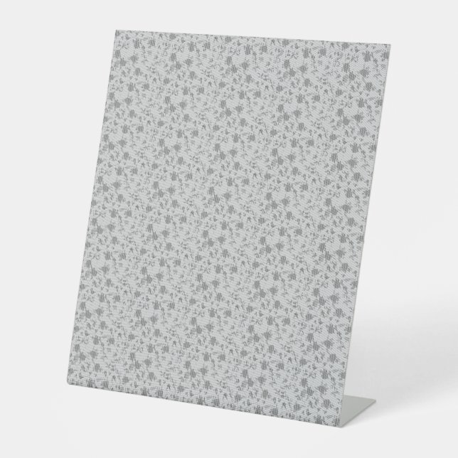 mesh Design Fifty Pedestal Sign (Front)
