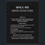 Mesh Graphic, Graphic Designer Advertising Flyer<br><div class="desc">Mesh Graphic,  Graphic Designer Advertising Flyers By The Business Card Store.</div>