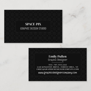 Mesh Graphic, Graphic Designer Business Card