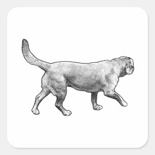 mesh-tone pace square sticker