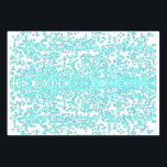 Mesmerize Me Gift Wrap Sheets<br><div class="desc">Wrap your gift in a one of a kind paper with a sheet of lovely teal mesmerizing dots! Perfect for wedding gifts,  birthdays or just for fun!</div>