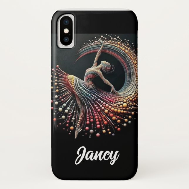 Mesmerizing Abstract Dancer Case  (Back)