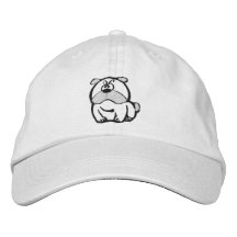 Mesmerizing Bulldog Embroidered Hat