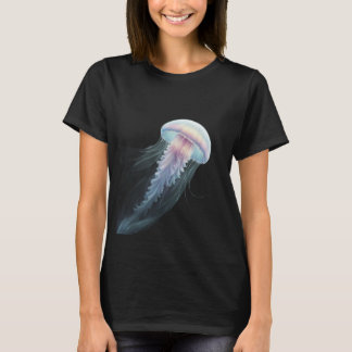 Mesmerizing Deep Sea Jellyfish T-Shirt Design