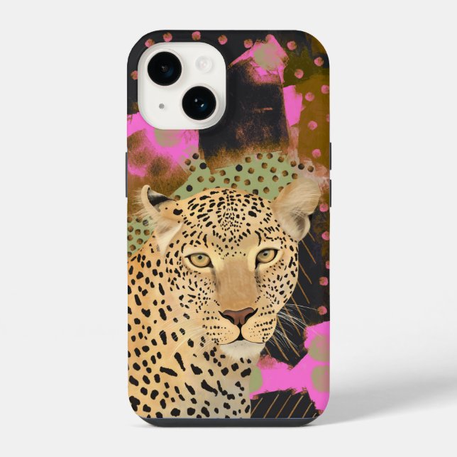 Mesmerizing Leopard iPhone Case (Back)