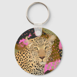 Mesmerizing Leopard Keychain