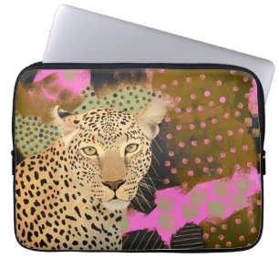 Mesmerizing Leopard Laptop Sleeve