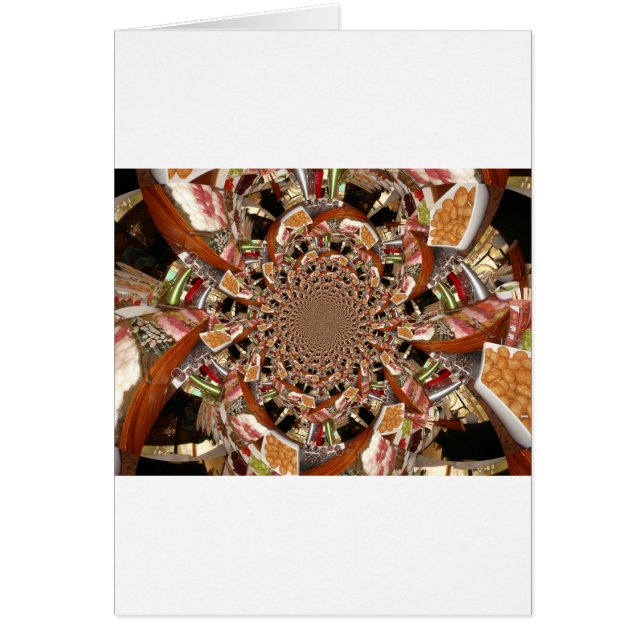 Mesmerizing Mosaic of Sushi Brown Colours (Front)