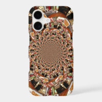Mesmerizing Mosaic of Sushi | Earthy Brown & Coppe