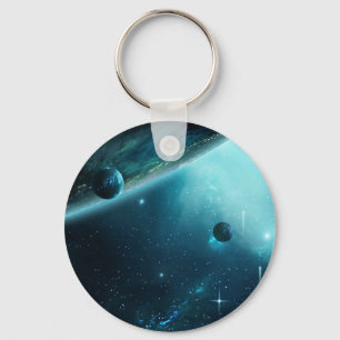 Mesmerizing Nebula Keychain
