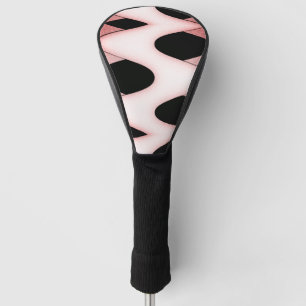 Mesmerizing Oriental Pink Waves Golf Head Cover