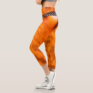 Mesmerizing seashell capri leggings