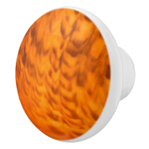 Mesmerizing seashell ceramic knob