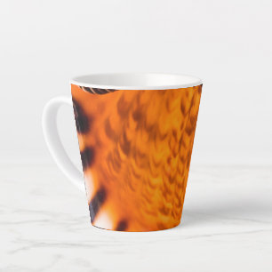 Mesmerizing seashell latte mug