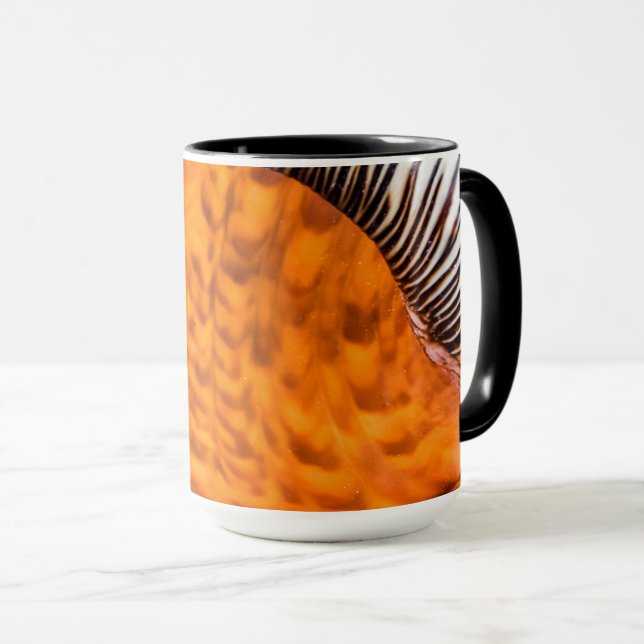Mesmerizing seashell mug (Front Right)