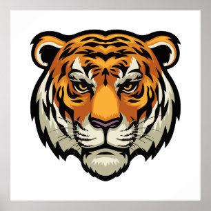 Mesmerizing Tiger Look Poster