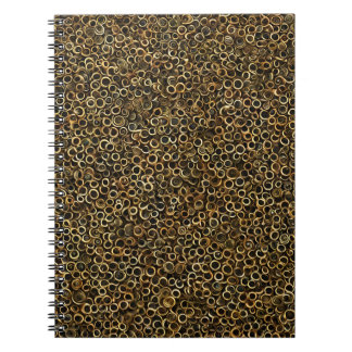 Mesmerizing Wooden Rings Notebook