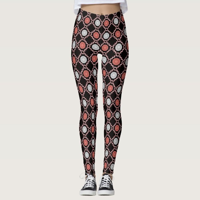 Mesopotamian Art Leggings (Front)